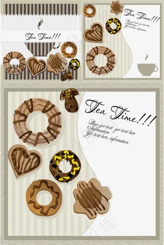 西式茶餐厅卡片