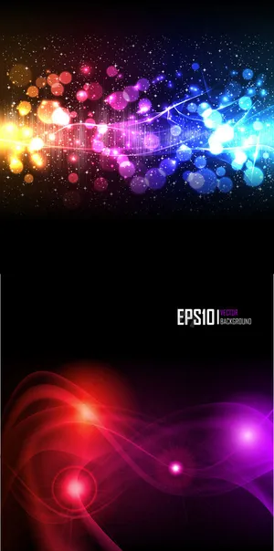 幻彩科技背景,背景元素