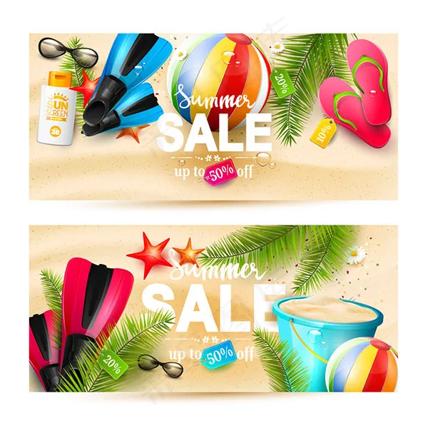度假促销banner