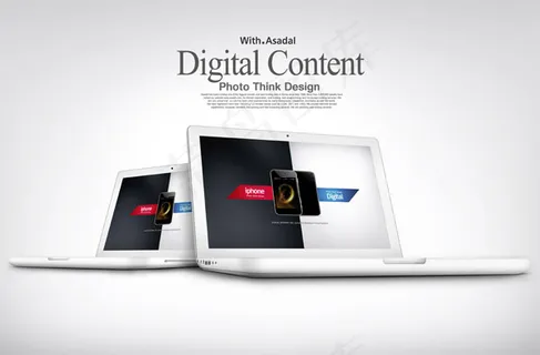 笔记本电脑广告