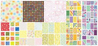 实用花纹背景1,背景元素