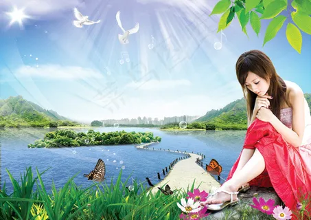 绿野仙踪美女风景 绿野仙踪美女风景