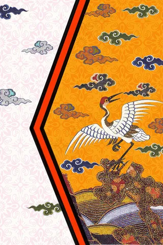 中国传统云鹤图