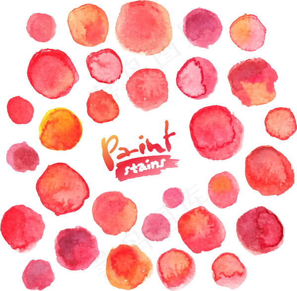 水彩晕染渐变