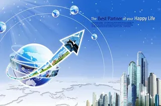 科技商务素材,背景元素