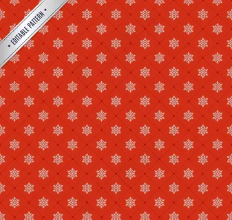 雪花纹无缝背景