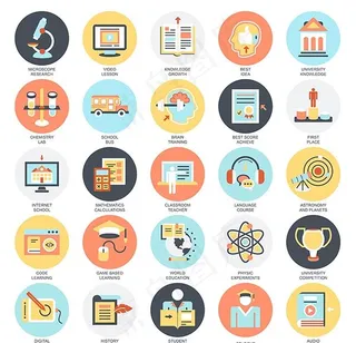 扁平化图标图案,免抠元素