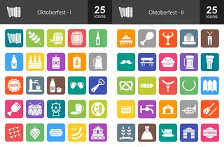 德国十月节图标,免抠元素