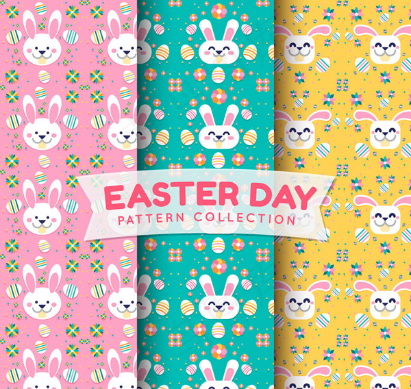 复活节兔子背景