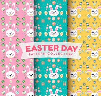 复活节兔子背景