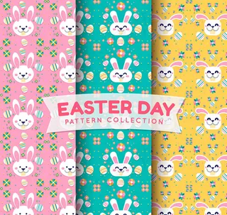 复活节兔子背景