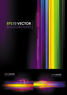 彩色条纹背景,背景元素