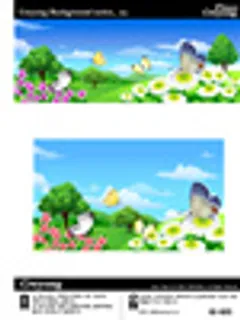 矢量风景背景_200,背景元素