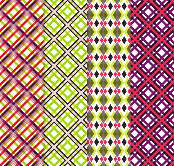 菱形格纹无缝背景