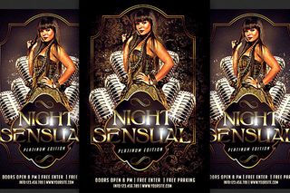 声色之夜夜店海报