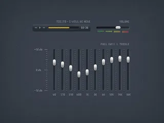 播放器调节按钮