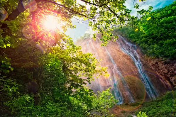 自然瀑布风景2