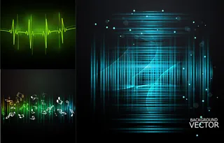 动感科技背景,背景元素