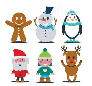 快乐圣诞角色