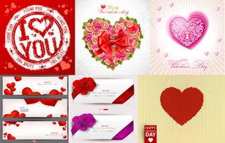 精美情人节元素1