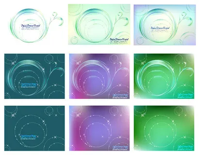 韩国风格质感线条,背景元素