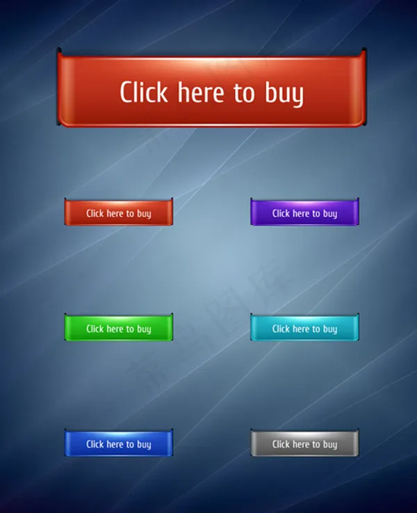 点击购买网页图标,免抠元素eps,ai矢量模版下载