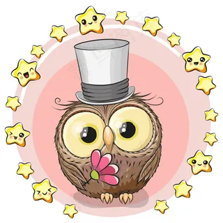 猫头鹰和小星星