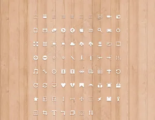 白色网页UI图标,免抠元素