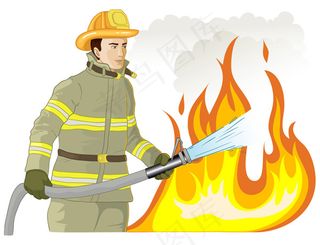 消防员矢量