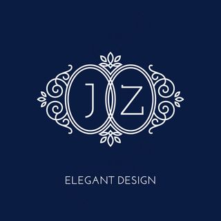 圆形卷曲花纹边框