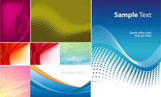 柔和风格背景,背景元素