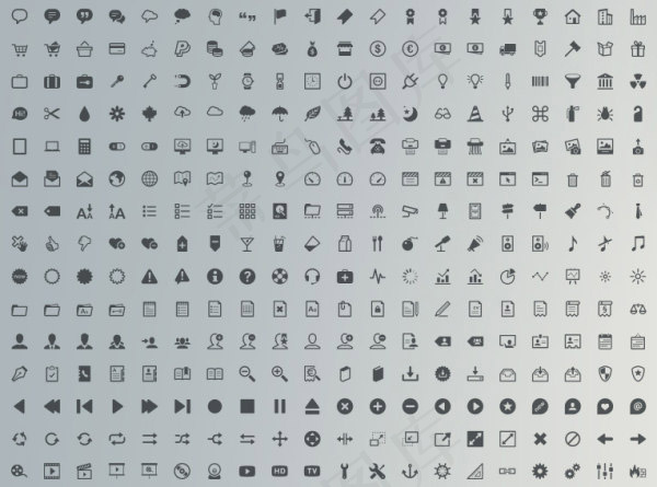 经典图标02,免抠元素