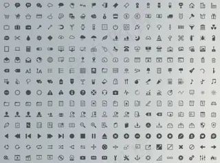 经典图标02,免抠元素