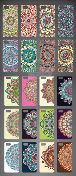 时尚手机壳花纹