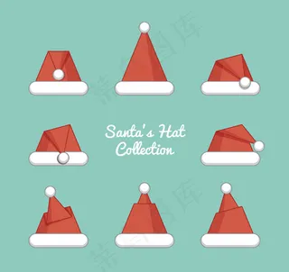 红色圣诞帽设计