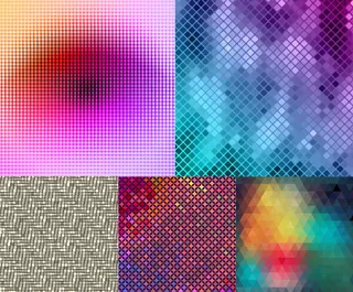 潮流彩色霓虹背景