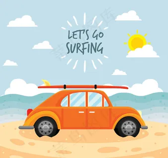 私家旅行车矢量 私家旅行车矢量