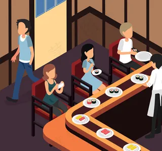寿司吧内部图