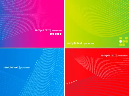 矢量线条背景,背景元素