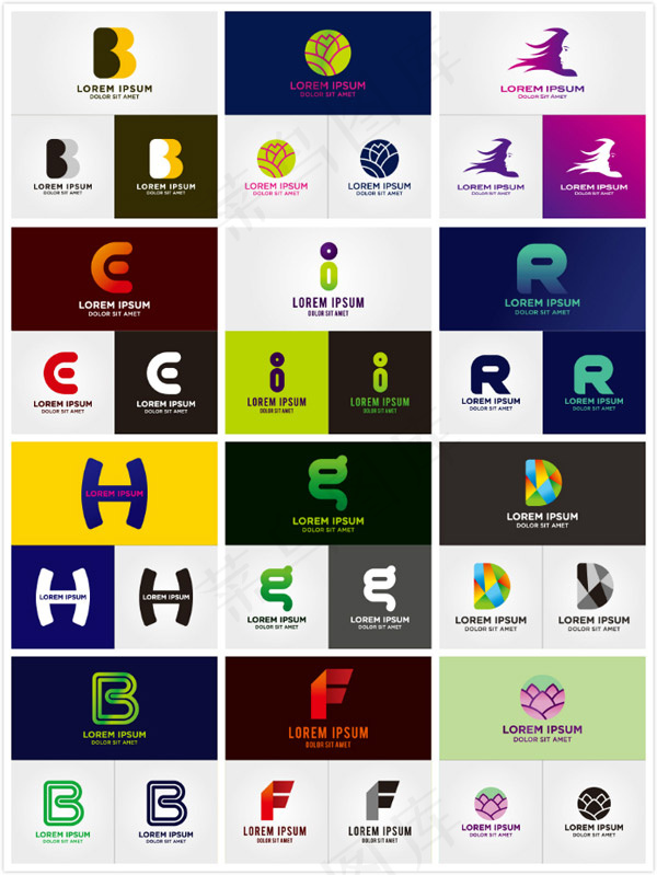 企业LOGO矢量eps,ai矢量模版下载