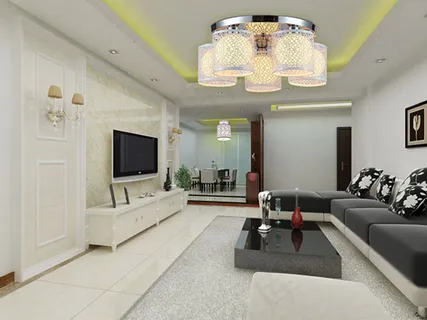 现代客餐厅模型