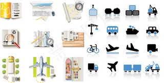 交通工具图标2