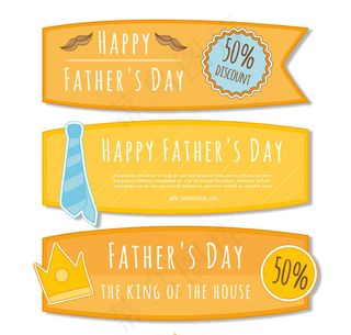 父亲节banner