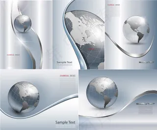 地球科技背景,背景元素