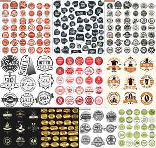 促销标签设计,免抠元素