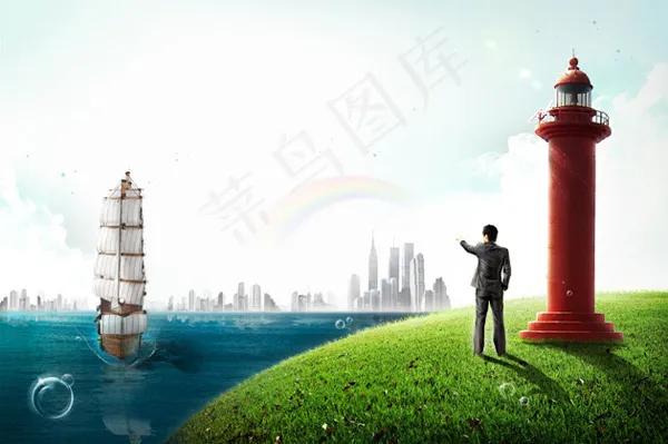 航海图风景(5200X3458(DPI:300))psd模版下载