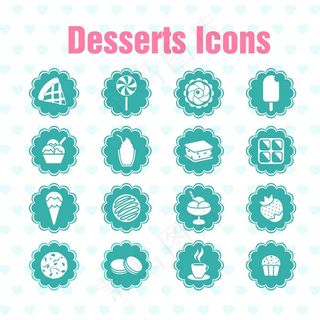 美食小图标,免抠元素