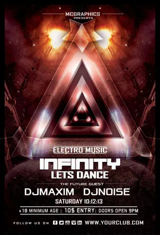 科技商务科幻海报