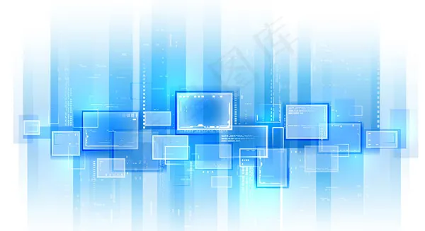 方块几何科技背景eps,ai矢量模版下载