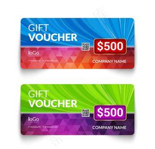 低多边形礼品卡